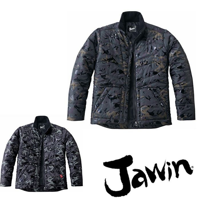 58700 防寒ジャンパー 自重堂 JAWIN 秋冬作業服 作業着 防寒着 防寒ウェア S～4L 高密度タフタ ポリエステル100％