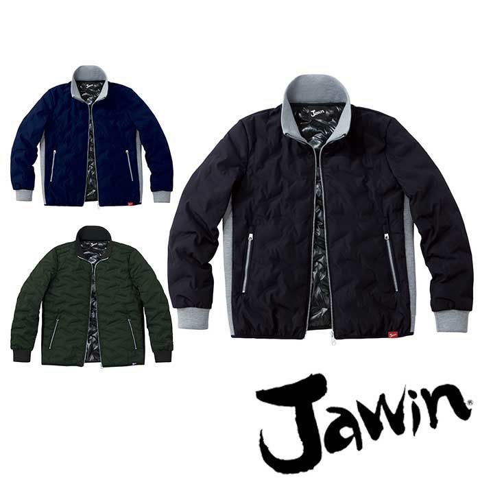 58600 防寒ジャンパー 自重堂 JAWIN 秋冬作業服 作業着 防寒着 防寒ウェア M～4L 高密度タフタ ポリエステル100％