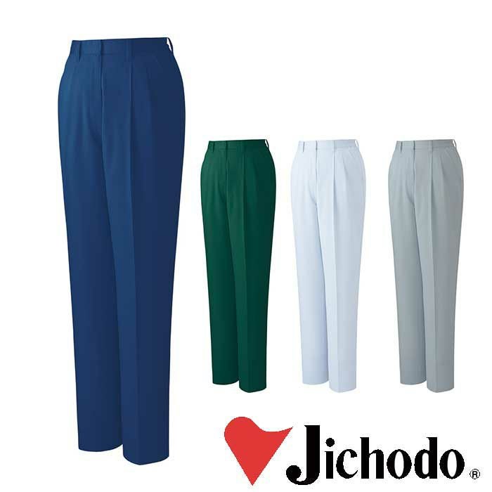 80706 エコレディースワンタックパンツ 自重堂 Jichodo 秋冬作業服