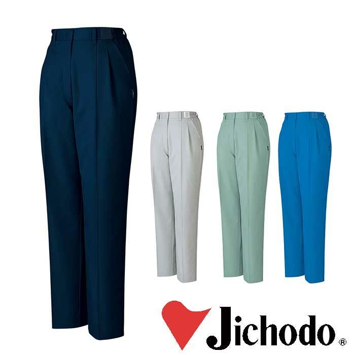 43806 エコ5バリューレディースツータックパンツ 自重堂 Jichodo 秋冬