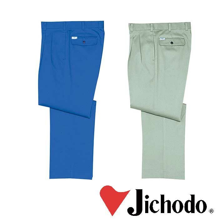 30101 形態安定ツータックパンツ 自重堂 Jichodo 秋冬作業服 作業着 70
