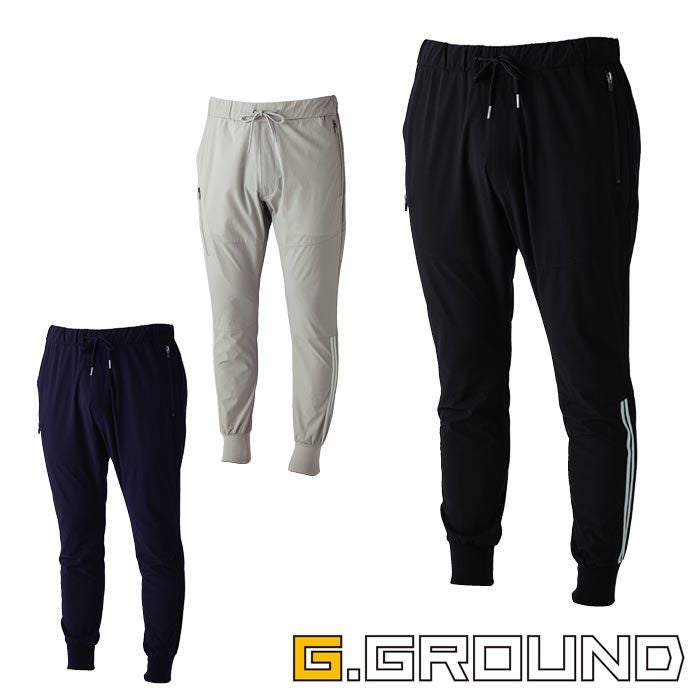 0188-07 ジョガーパンツ 桑和 SOWA スポーツウェア トレーニングパンツ S～4L ナイロン90％・ポリウレタン10％