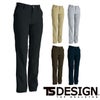 846121 ストレッチタフレディースパンツ TSDESIGN 藤和 作業服 秋冬 レディースパンツ 作業着 S～5L ポリエステル100％ ストレッチタフ