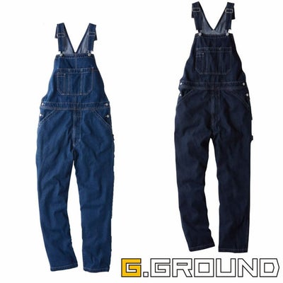 1012-24 デニムサロペット 桑和 SOWA つなぎ服・オーバーオール 