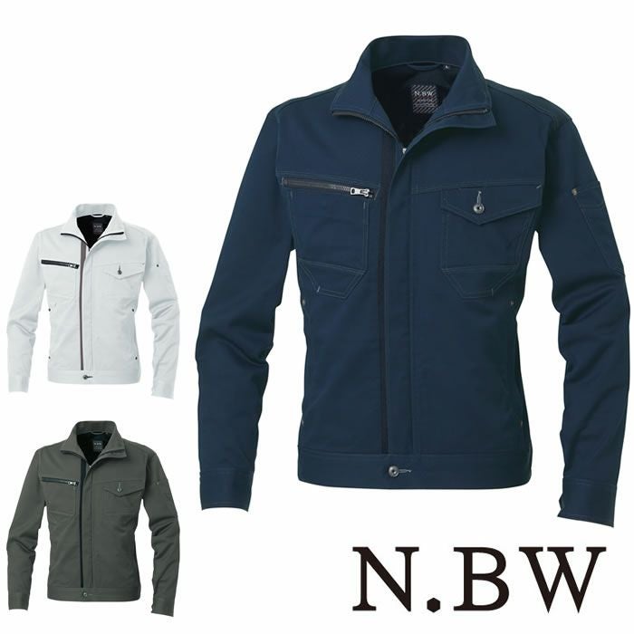 3082-00 長袖ブルゾン 桑和 SOWA N.BW 秋冬作業服 作業着 S～6L