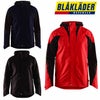 4759-1846 ALL-ROUND JACKET with STRETCH ビッグボーン BLAKLADER 秋冬作業服 作業着 XS-4XL ポリエステル65％・綿35％ ワックスコーティングツイル
