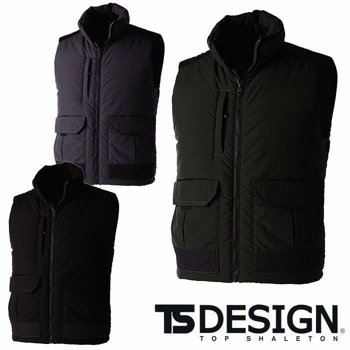 FROM JAPANページ TSDESIGN|藤和|54328TSDELTAナイロン中綿ワークベスト|作業服通販SSS
