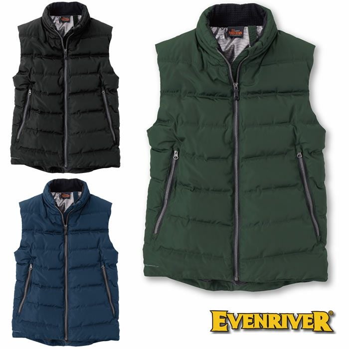 EVENRIVER|イーブンリバー|R-195ファイバーダウンヒートベスト|作業服
