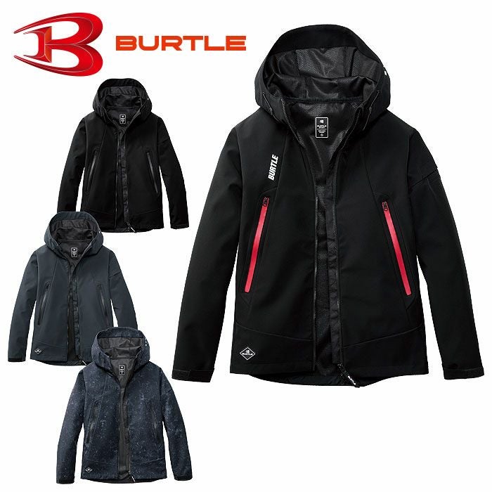 3190 フーデッドジャケット（ユニセックス） BURTLE バートル 防寒着 S