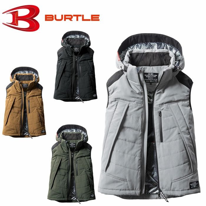 5274 防寒ベスト（大型フード付き）（ユニセックス） BURTLE バートル