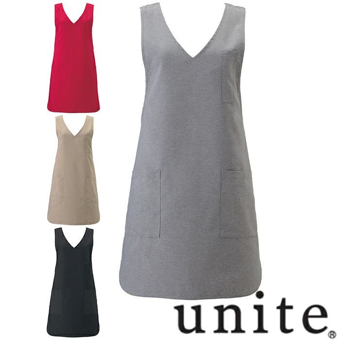 T-6880 エプロン チトセ chitose フリー トロピカル ポリエステル100