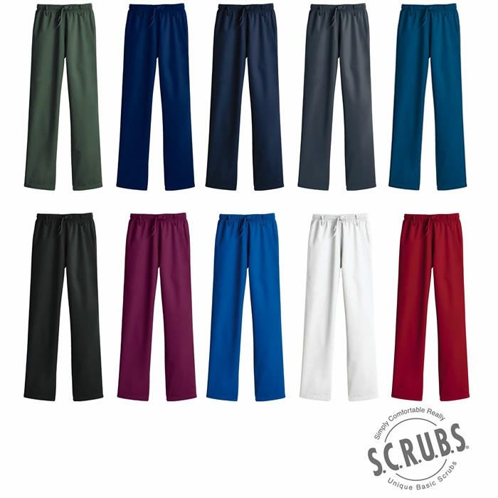 Z1027 男女兼用スクラブパンツ UNISEXクラシックパンツ SCRUBS