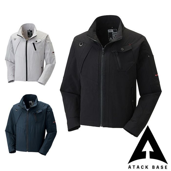 アタックベース| 0334 The tough ダブルストレッチジャケット|作業服