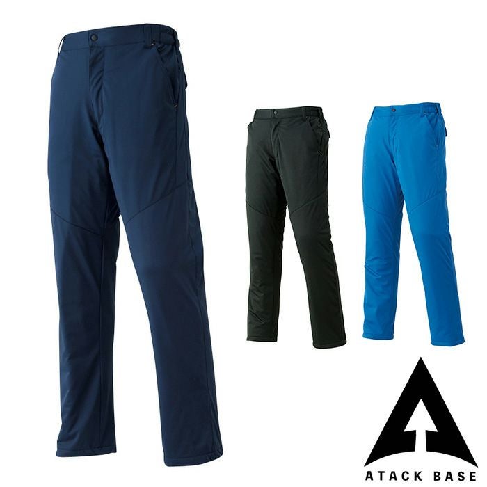 3882 防風中綿ストレッチ パンツ ATACKBASE アタックベース