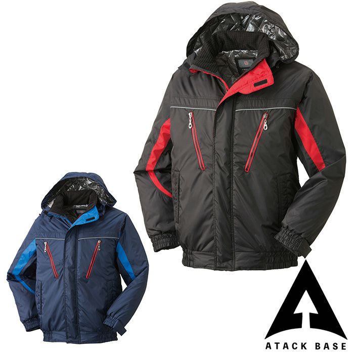  5851 裏アルミ防寒ジャケット ATACKBASE アタックベース 