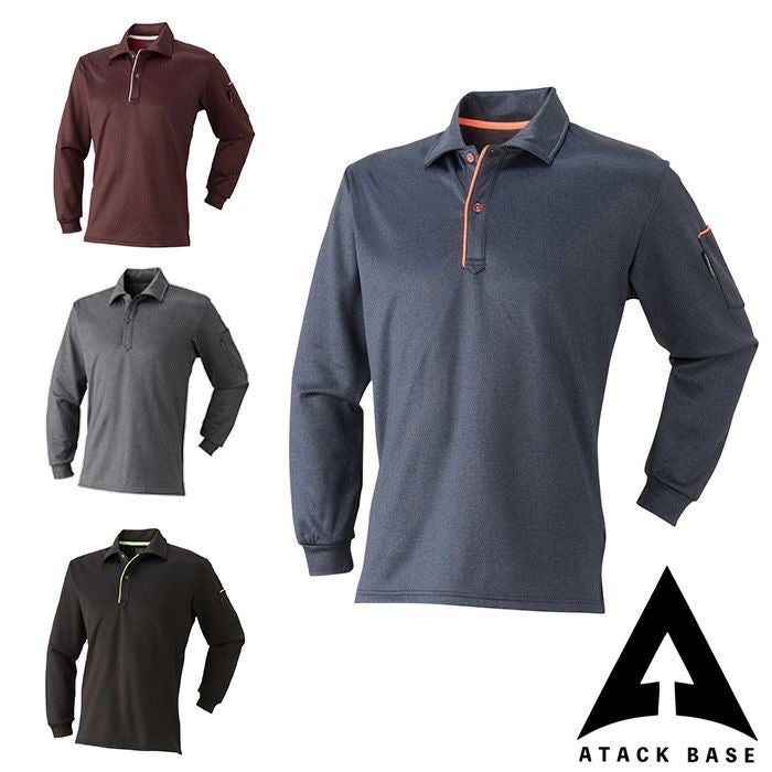 45115 マグマウォーム ポロシャツ ATACKBASE アタックベース