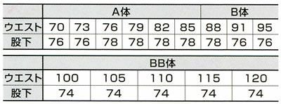 WA2740 ツータックパンツ SUN-S サンエス 秋冬作業服 60～120cm ポリエステル89％・綿10％・複合繊維（ポリエステル）1％ SN2000（マイクロクレーター裏綿）（制電糸混）