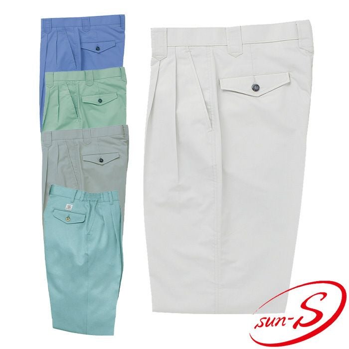 WA8240 ツータックパンツ SUN-S サンエス 秋冬 作業服 70～120cm