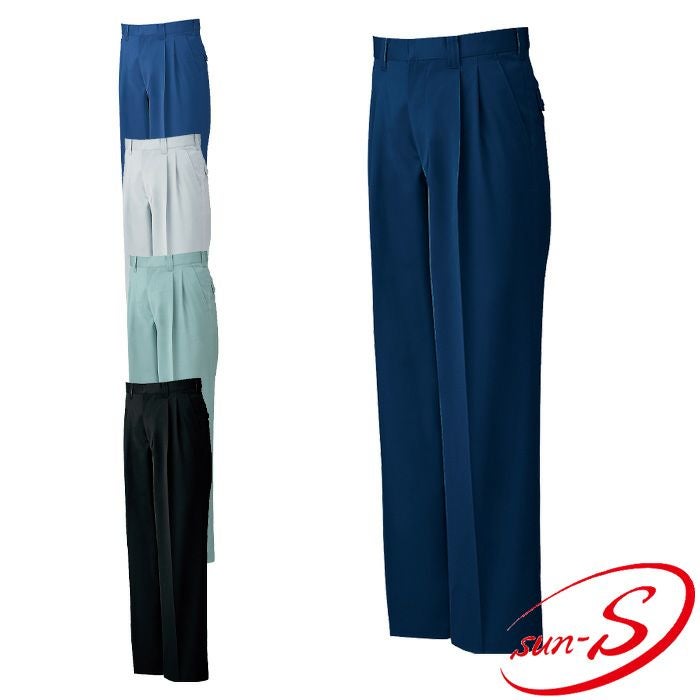 WA20474 ツータックパンツ SUN-S サンエス 秋冬 作業服 作業着 70