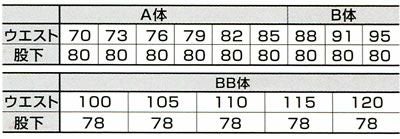 WA20474 ツータックパンツ SUN-S サンエス 秋冬 作業服 作業着 70～120cm ポリエステル60％・綿40％ （再生ポリエステル60％） TCエコソフトツイル