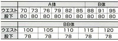 WA20475 ツータックカーゴパンツ SUN-S サンエス 秋冬 作業服 作業着 70～120cm ポリエステル60％・綿40％ （再生ポリエステル60％） TCエコソフトツイル