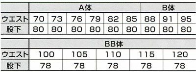 WA20485 ツータックカーゴパンツ SUN-S サンエス 秋冬 作業服 70～120cm ポリエステル60％・綿40％ （再生ポリエステル60％） TCエコソフトツイル