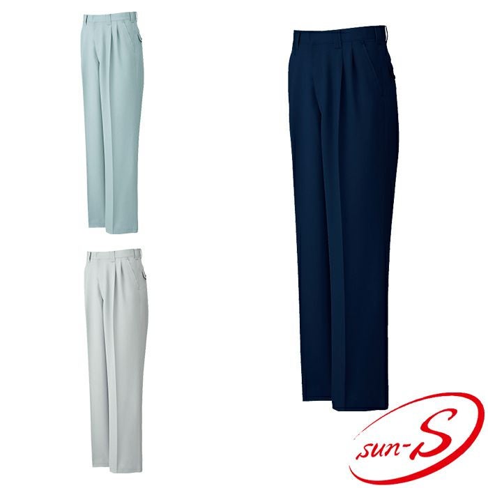 WA20664 ツータックパンツ SUN-S サンエス 秋冬 作業服 70～150cm