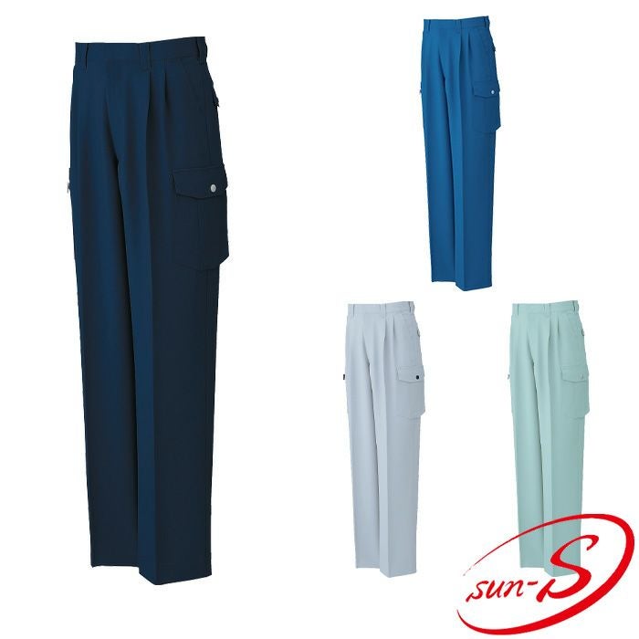 WA20774 ツータックパンツ SUN-S サンエス 秋冬 作業服 70～150cm