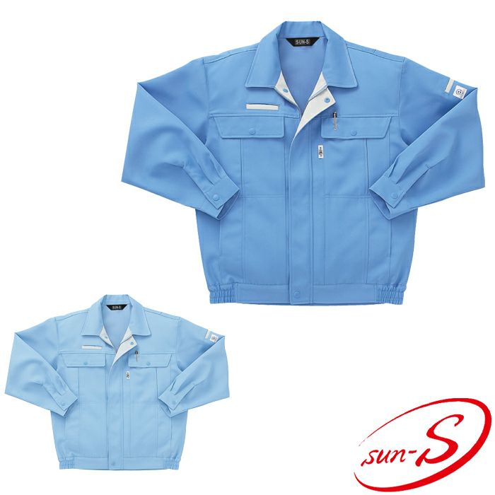 WA24111R 長袖ブルゾン SUN-S サンエス 秋冬 作業服 SS～5L