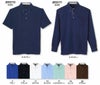 JB55171 汗ジミ防止長袖ポロシャツ SUN-S サンエス オールシーズン 作業服 作業着 SS～6L ポリエステル100％