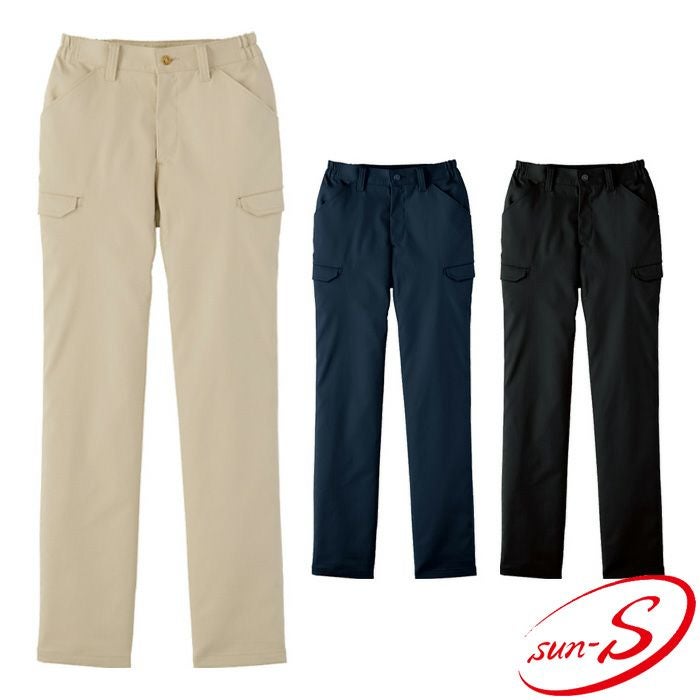 JB58050 男女兼用フレキシブルパンツ SUN-S サンエス オールシーズン