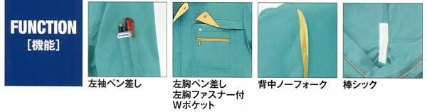 WA270 半袖コーディネートブルゾン SUN-S サンエス 春夏作業服 SS～5L ポリエステル90％・綿10％（再生ポリエステル60％） ユニパール®（ブライトカラー裏綿トロピカル）