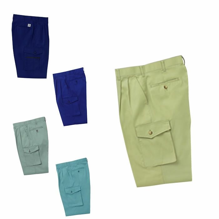 WA355 ツータックカーゴパンツ SUN-S サンエス 春夏作業服 70～120cm