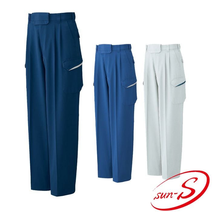 WA10484 ツータックパンツ SUN-S サンエス 春夏作業服 70～120cm