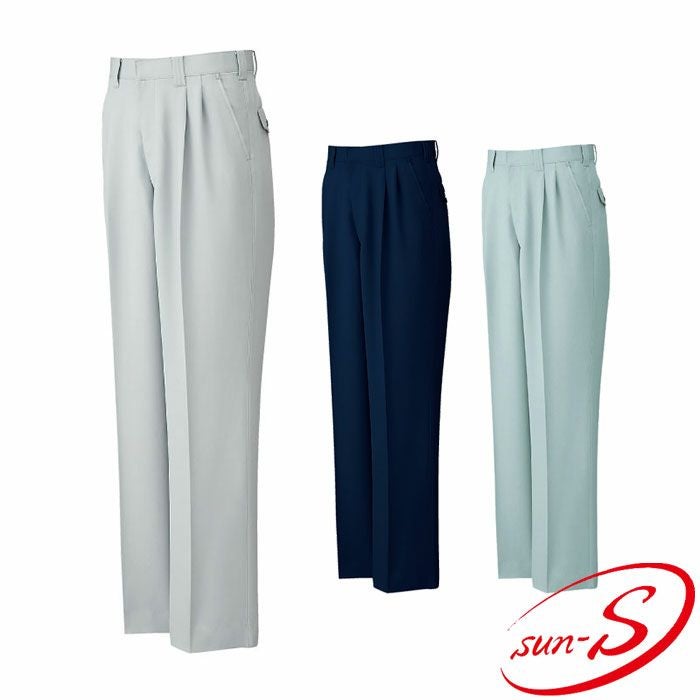 WA10664 ツータックパンツ SUN-S サンエス 春夏作業服 70～150cm