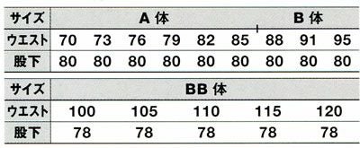 WA10665 ツータックカーゴパンツ SUN-S サンエス 春夏作業服 70～150cm ポリエステル80％・綿20％ トロピカル