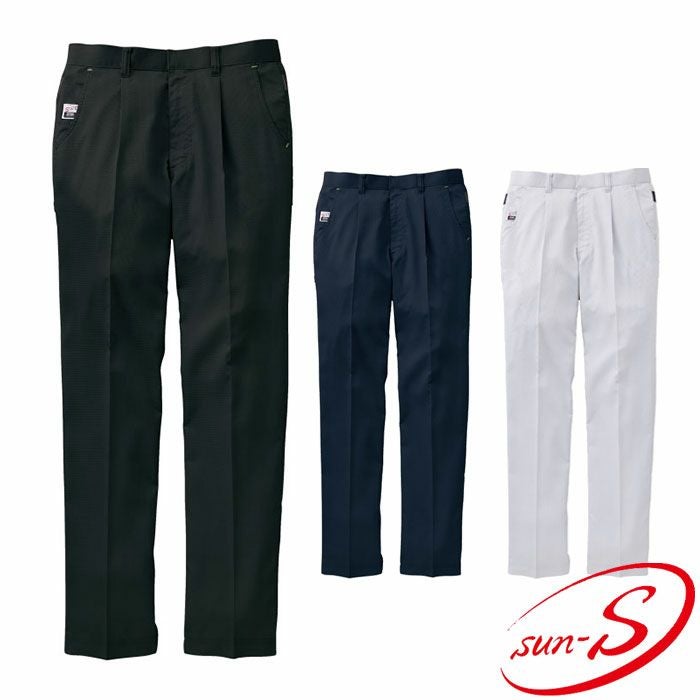 WA11814 ワンタックパンツ SUN-S サンエス 春夏作業服 70～130cm