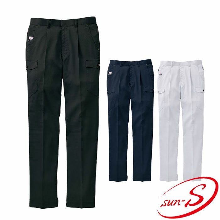 WA11815 ワンタックカーゴパンツ SUN-S サンエス 春夏作業服 70～130cm