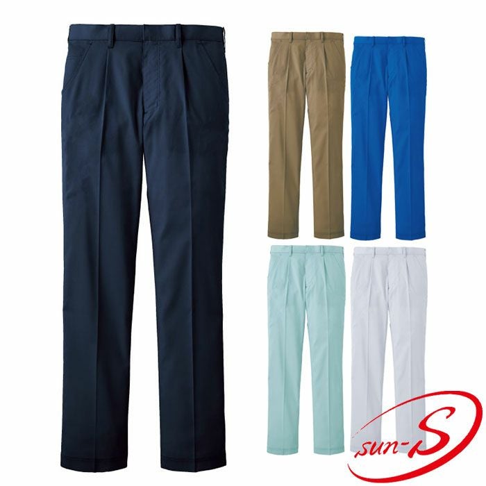 WA11914 ワンタックパンツ SUN-S サンエス 春夏作業服 70～130cm