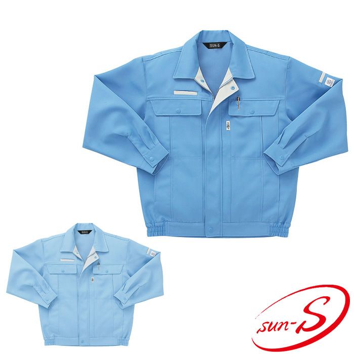 廃番商品 後継商品WA14111R】WA14111 長袖ブルゾン SUN-S サンエス 春