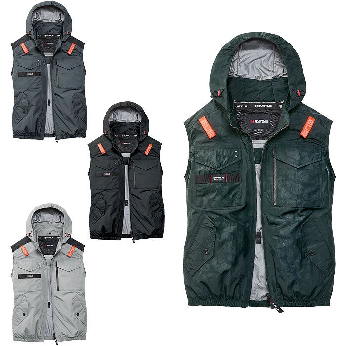 AC1154 エアークラフトタクティカルベスト（ユニセックス） BURTLE バートル