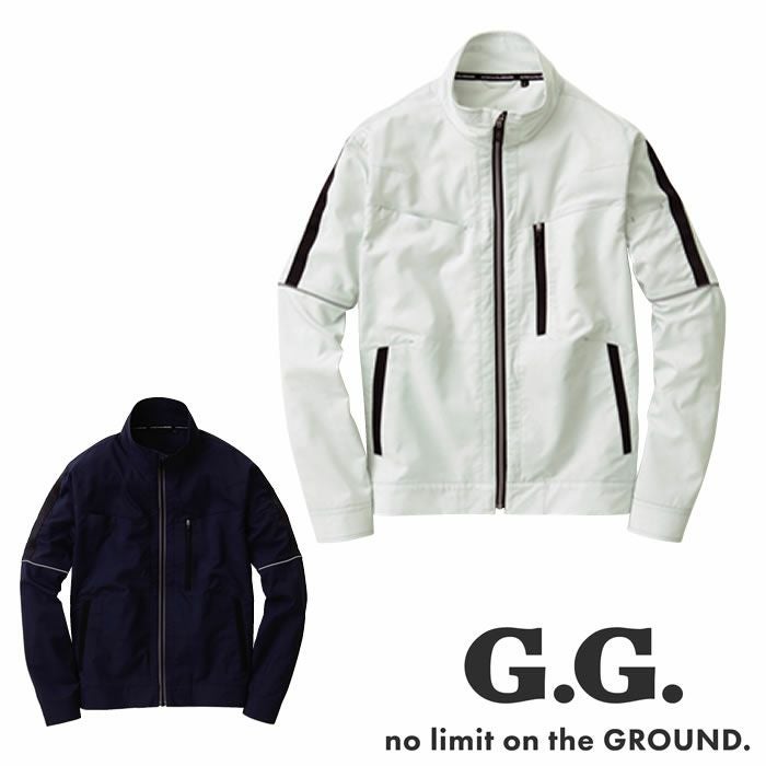 SOWA|桑和|G.G.|8018-10 長袖ブルゾン|作業服専門店SSS-UNIFORM
