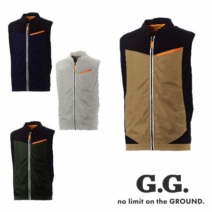 桑和|SOWA|G.G.|7439-06 EF用ベスト|作業服専門店SSS-UNIFORM