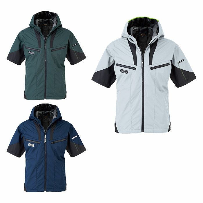 EBA5018A 半袖フーディージャケット BIGBORN EARLYBIRDarno