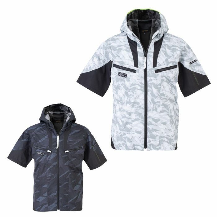 EBA5018AK 半袖ジャケット/フード付き BIGBORN ビッグボーン