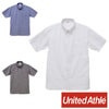 1268-01 オックスフォードボタンダウンショートスリーブシャツ UnitedAthle ユナイテッドアスレ