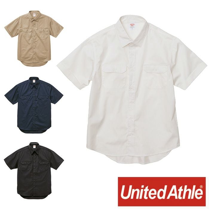 1772-01 T/Cワークショートスリーブシャツ UnitedAthle ユナイテッド