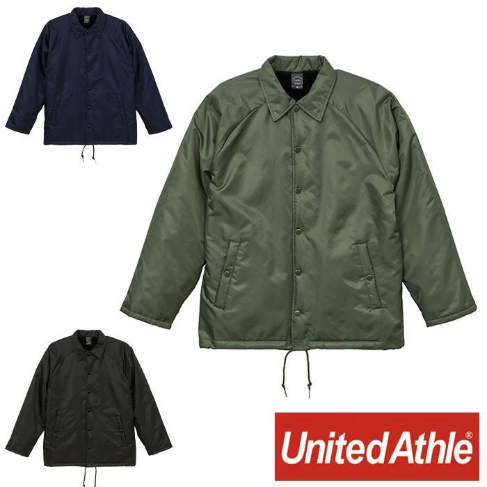 7492-01 コーチジャケット(ボア裏地付) UnitedAthle ユナイテッド
