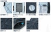 MK-400 00400 MHAK 空調風神服フード付きベスト DAIRIKI 大川被服