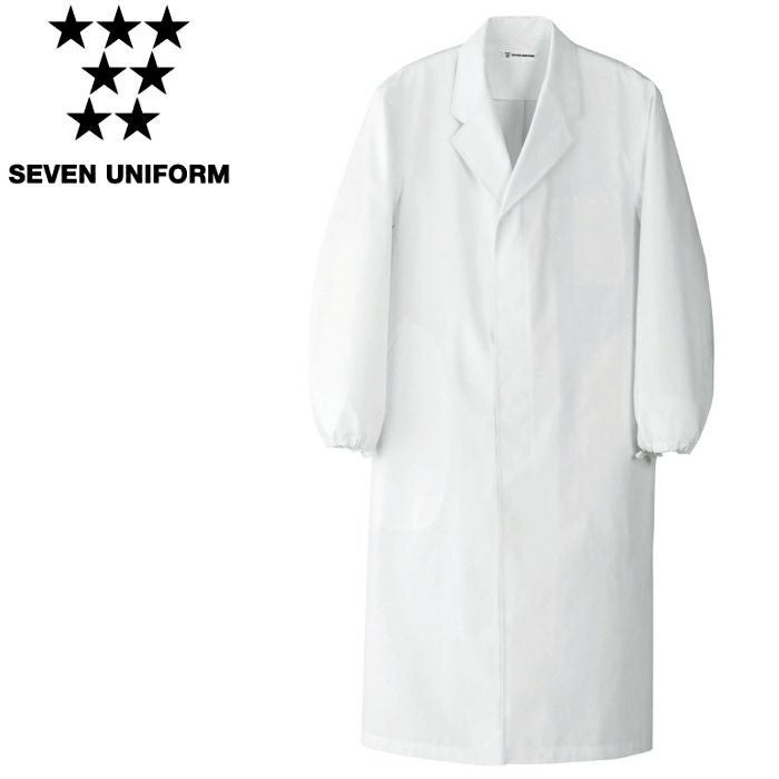 AA110 コート SEVEN UNIFORM セブンユニフォーム S～4L ブロード ポリエステル65%・綿35%